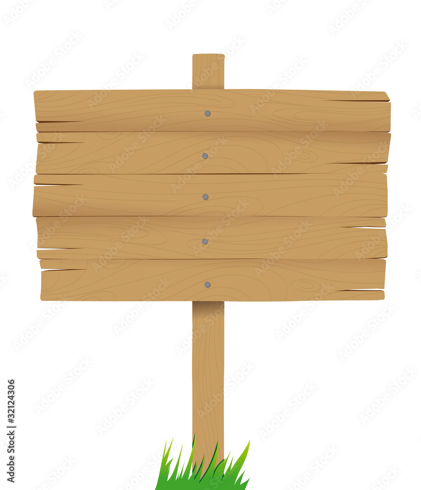 Panneau en bois vierge