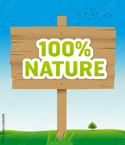 Panneau 100% Nature