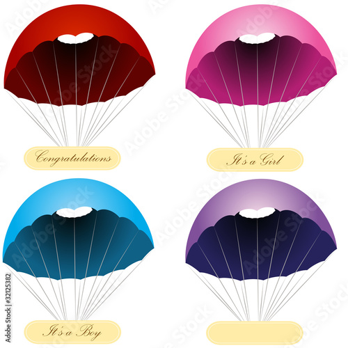 Parachute Message Labels