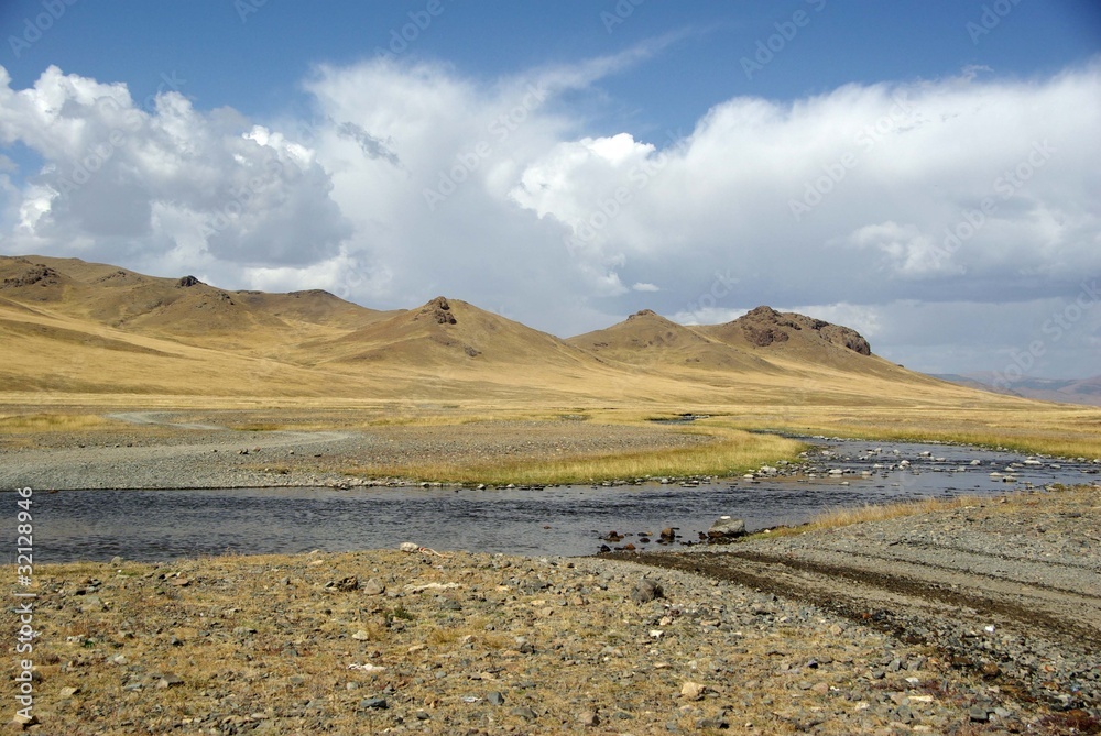 Paysage, Mongolie