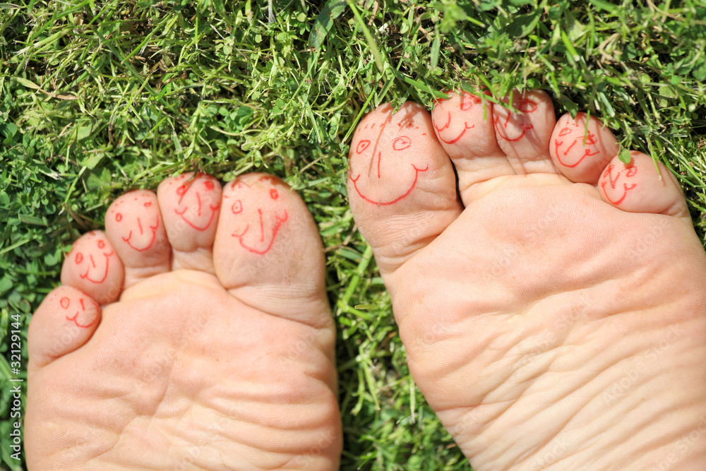 Naklejka premium Sonnenbad