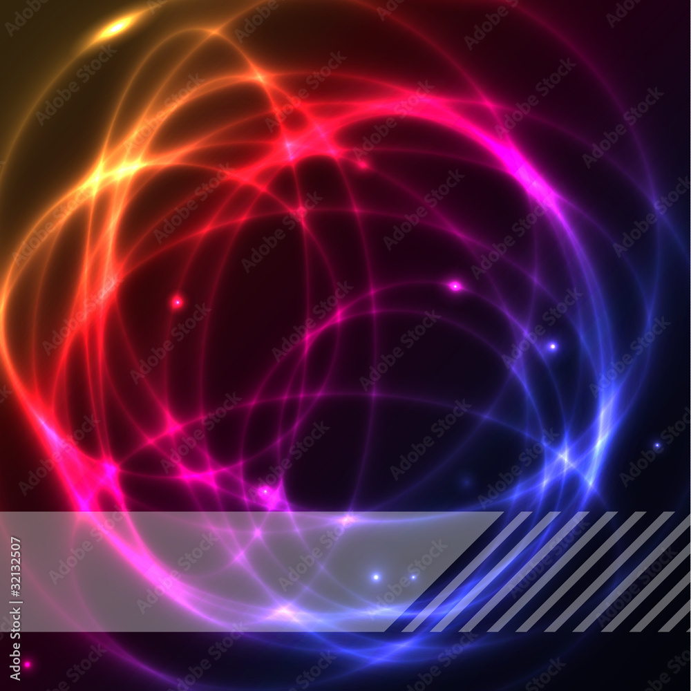 Obraz premium Colorful plasma background