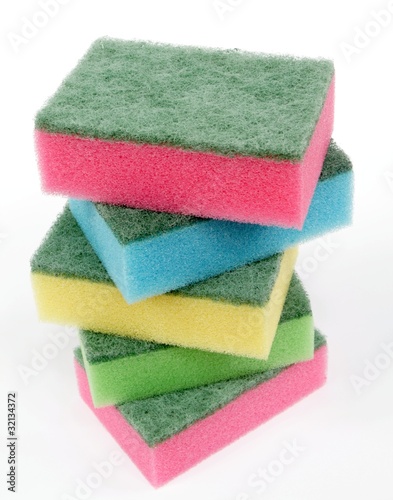 washing-up sponges