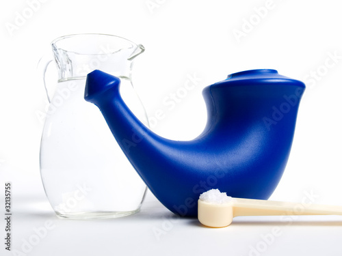 Nose shower equipment