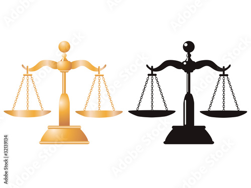 brass scale and black scale