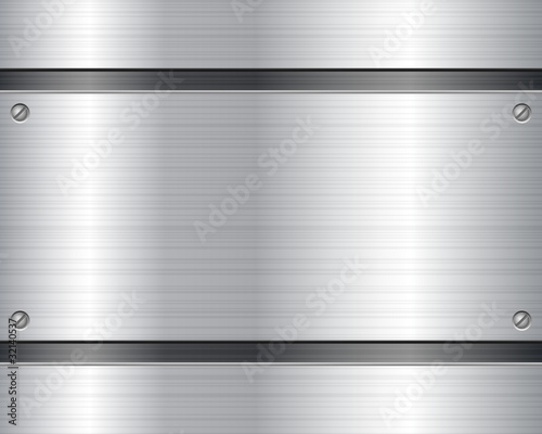 Metallic plate background 2