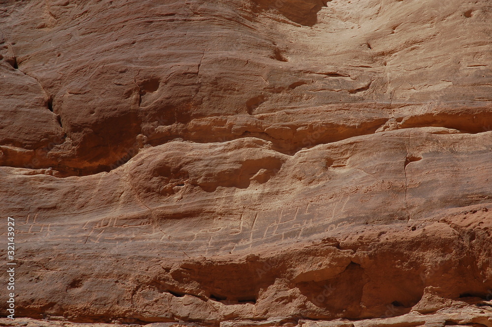 Le désert de Wadi Rum Le désert de Wadi Rum