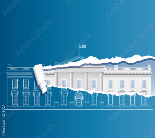 blueprint ripped white
