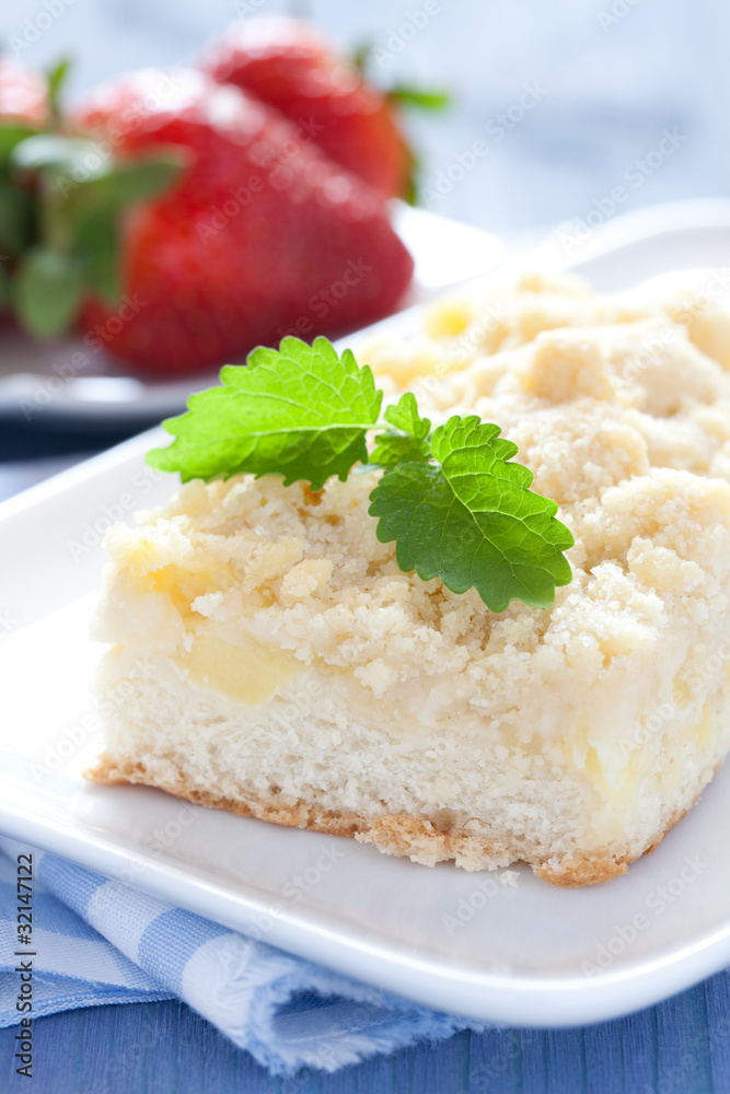 Streuselkuchen mit Apfel Streuselkuchen mit Apfel