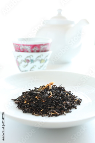 Chinese tea leaves