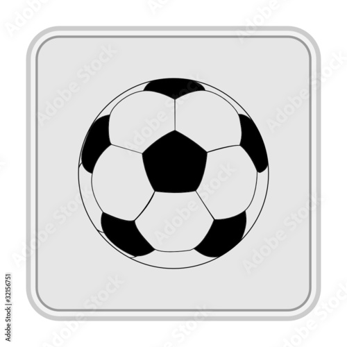 Fussball Schild