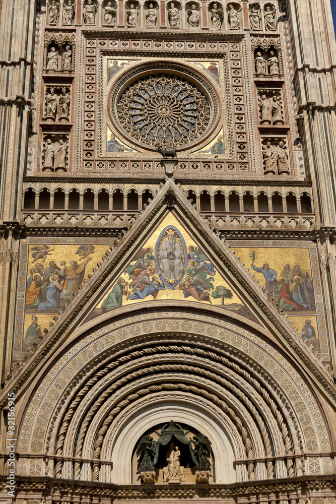 Fototapeta premium Duomo; orvieto