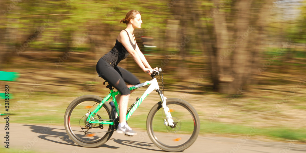 Naklejka premium cycling