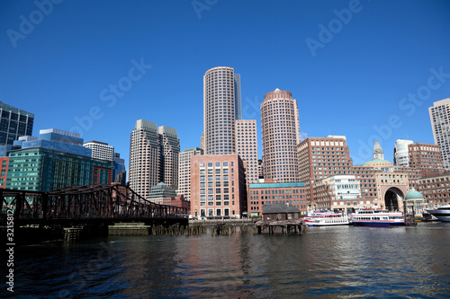 Boston Financial District  Massachusetts  USA
