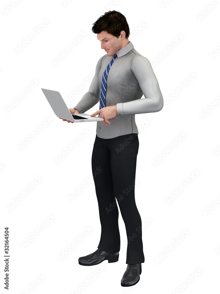 business man with laptop business man with laptop