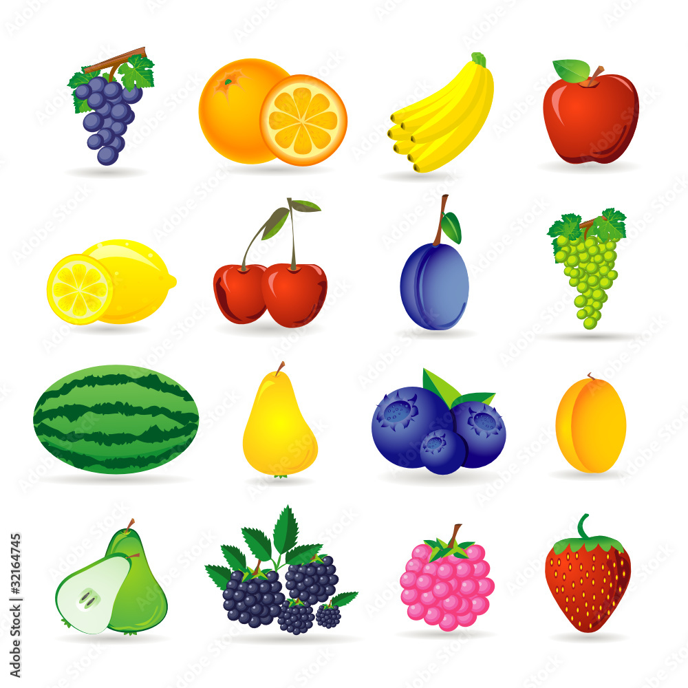 fruit icons
