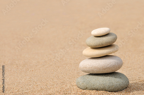 Balance  zen stones