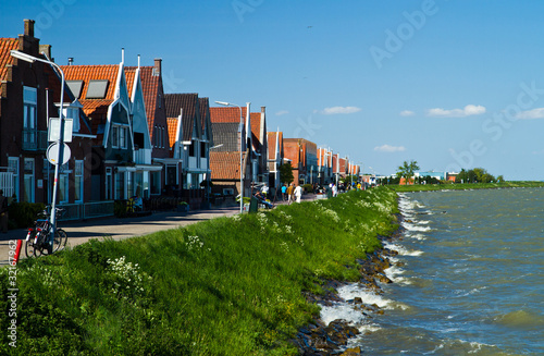 Canvas Print villaggio pescatori di Marken