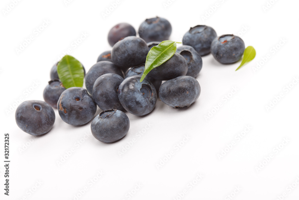 fresh blueberries
