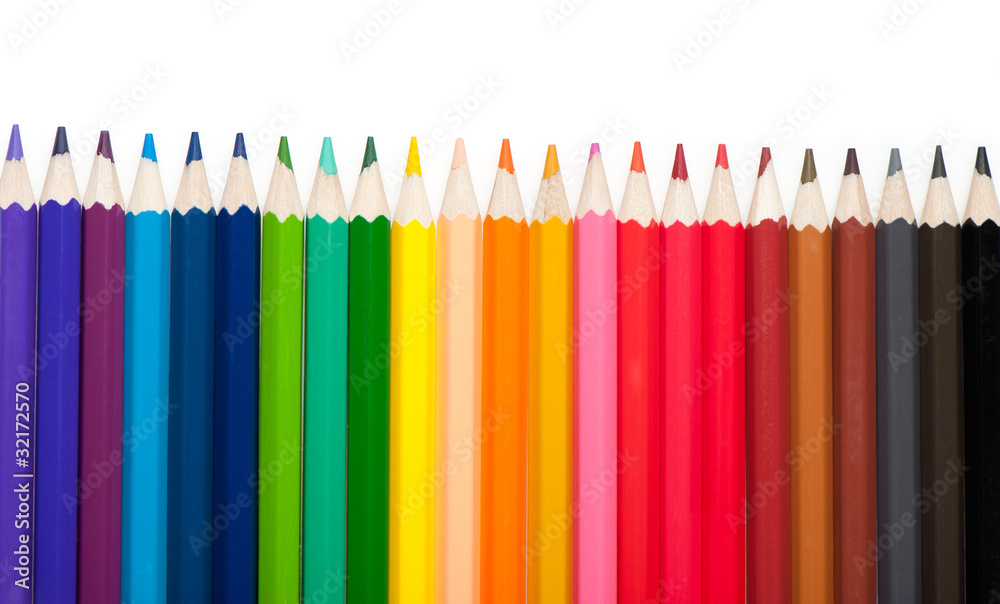 Set of color pencils Set of color pencils