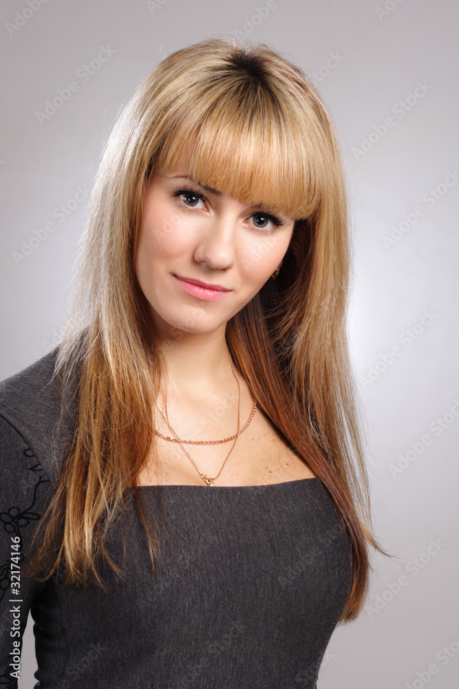 beautiful blond sexy woman smiling in dress beautiful blond sexy woman smiling in dress