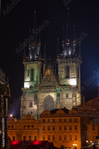Tyn Church in Prague, Czech Republic © Pagina