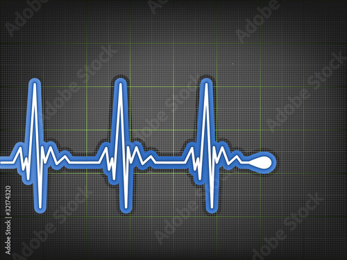 ECG Electrocardiogram monitor. EPS 8