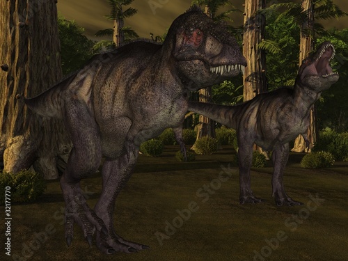 Tyrannosaurus Rex - 3D Dinosaurier