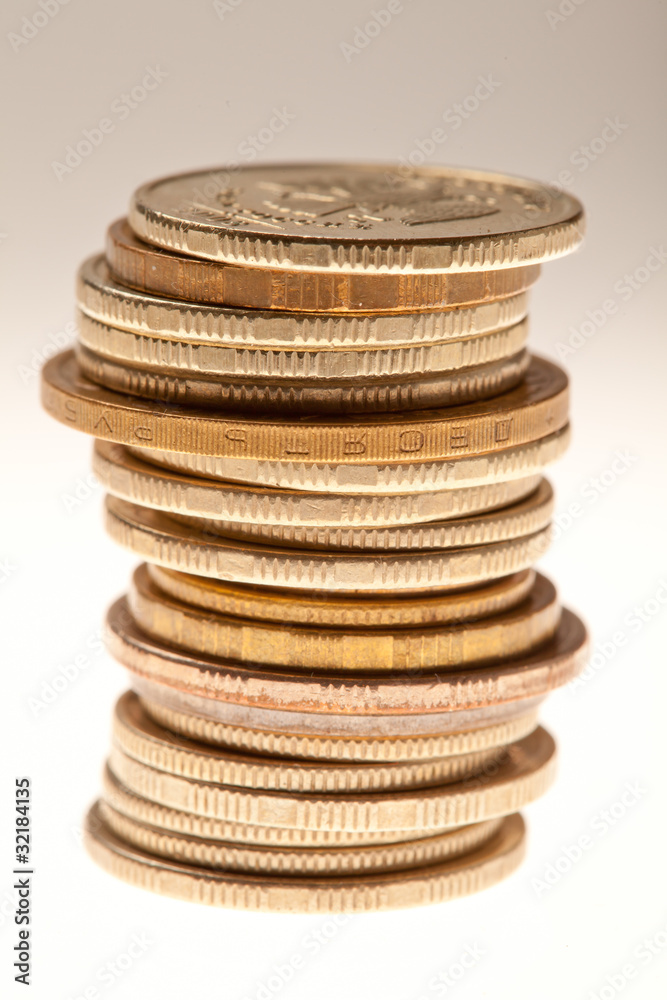 Stack of coins