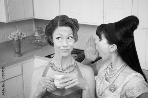 фотографія Woman Whispering Secret