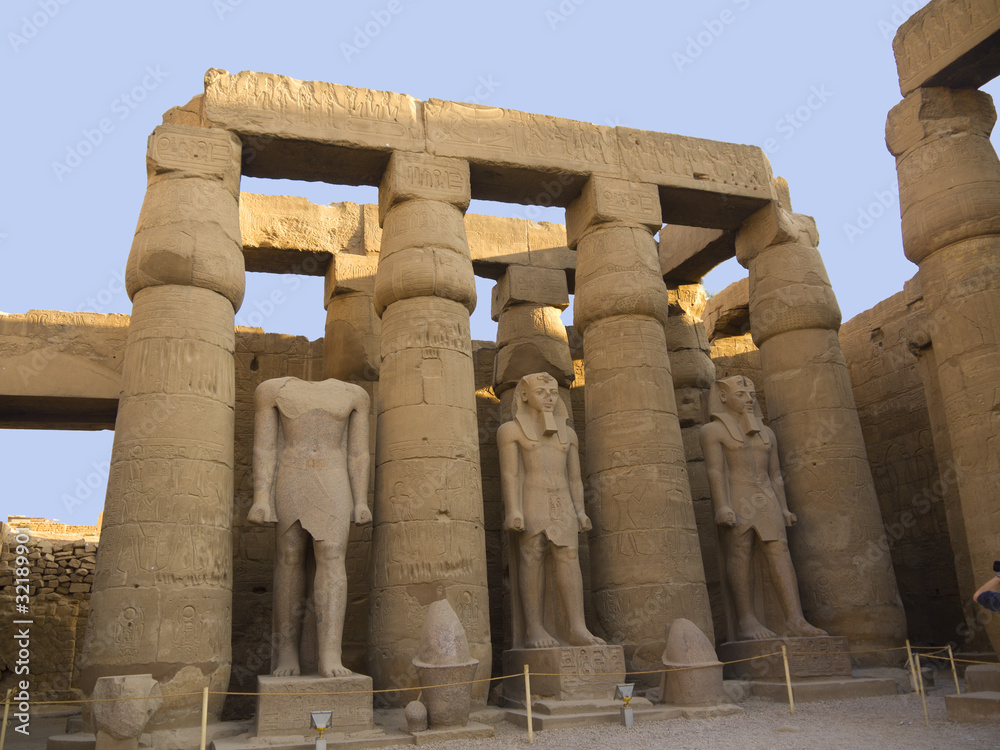 The Temple at Luxor in Egypt