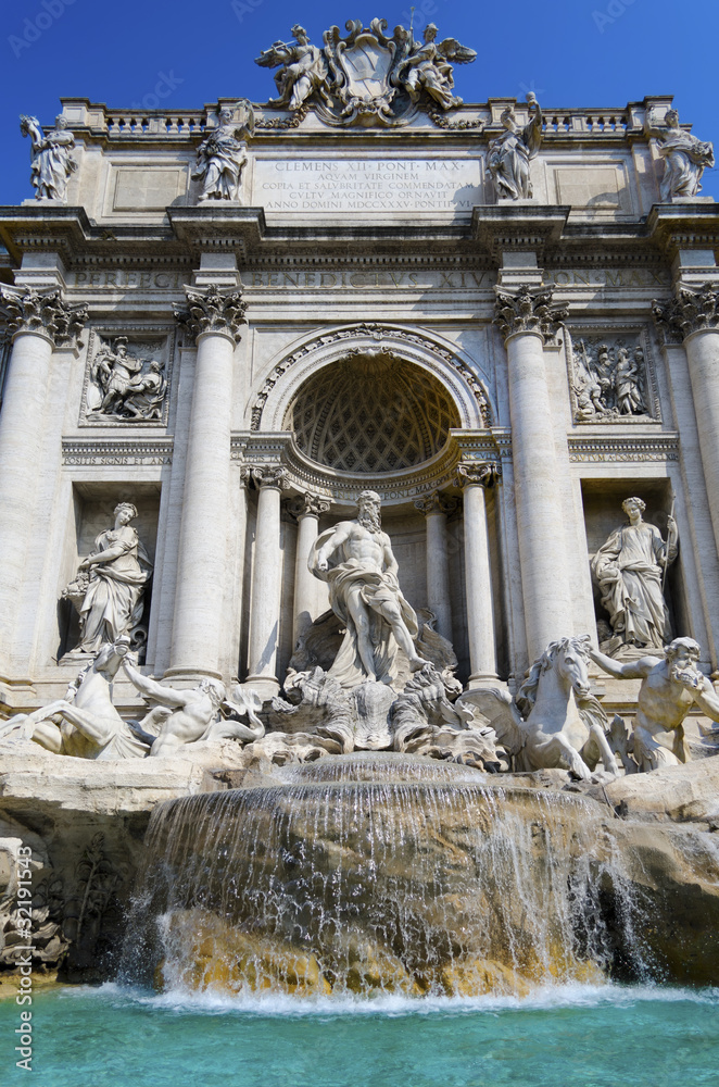 Fototapeta premium Roma - Fontana Di Trevi