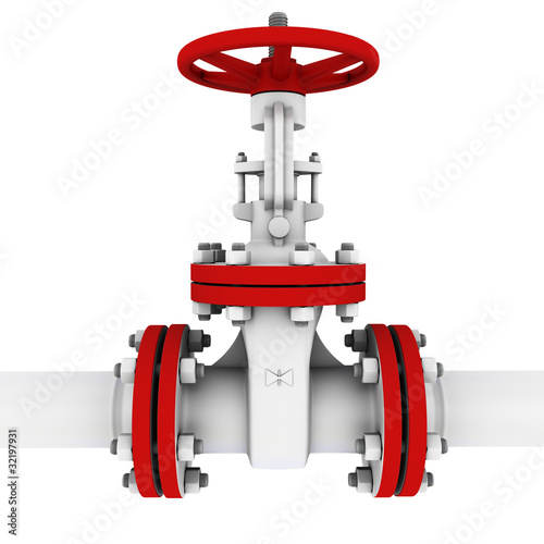 Foto valve for pumping oil