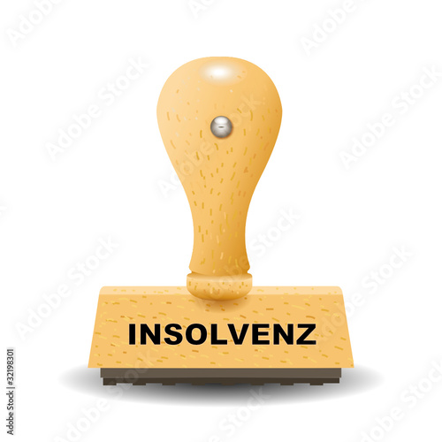 "INSOLVENZ" Stempel