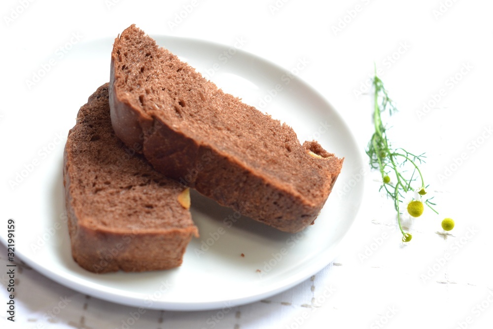 手作りチョコレート食パン