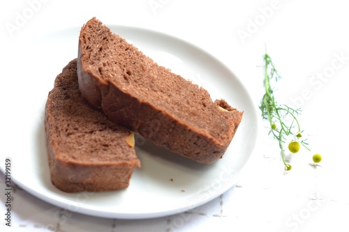 手作りチョコレート食パン