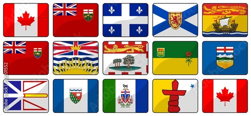 ensemble drapeaux canada