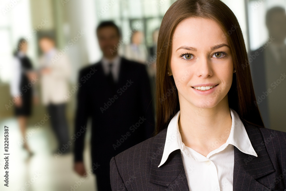 Young business woman