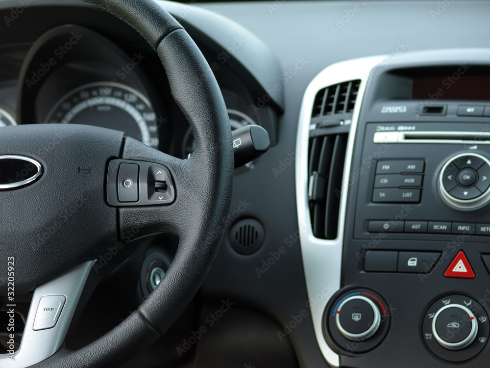 Modern Car Interior