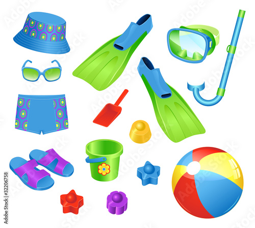 Beach accessories for boy