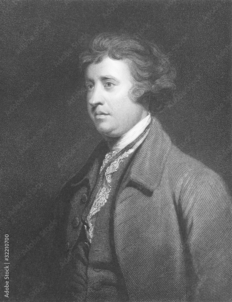 Obraz premium Edmund Burke