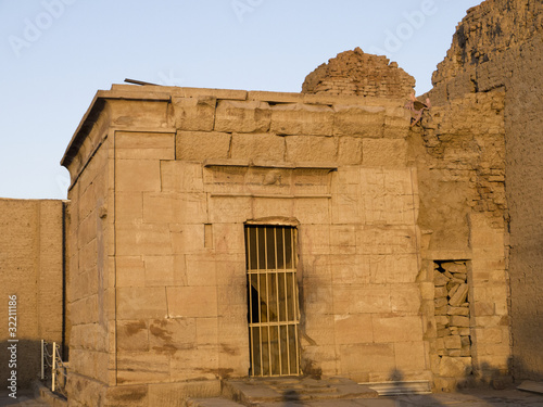 The Temple to Sobek, the crocodile  god, Kom Ombo in Egypt photo