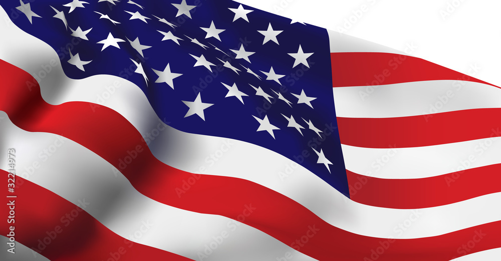 Obraz premium American flag VECTOR