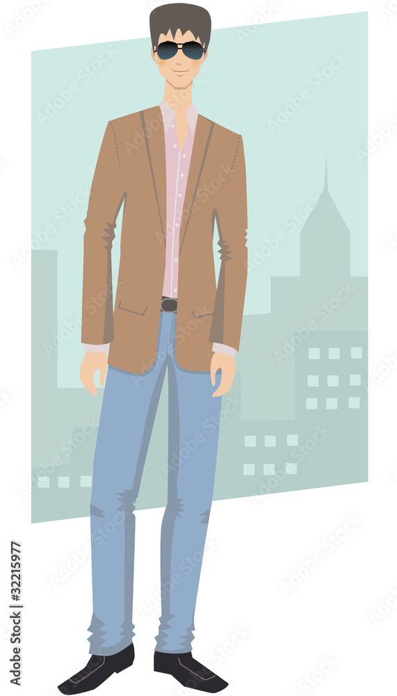 Trendy man Trendy man