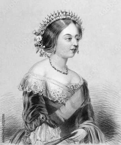 Obraz na plátně Queen Victoria