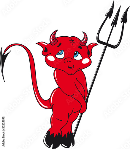 Cartoon little devi