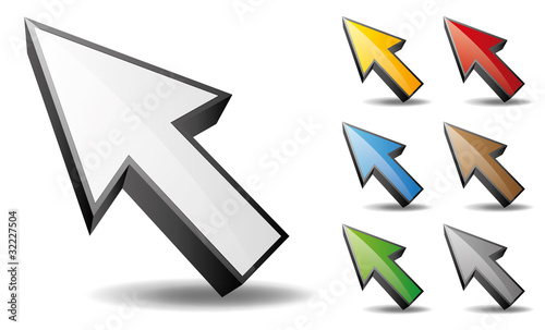 Computer Maus Computermaus Mauszeiger Cursor Set 1