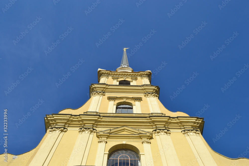 St Peter and Paul Cathedral in St.Petersburg, Russia