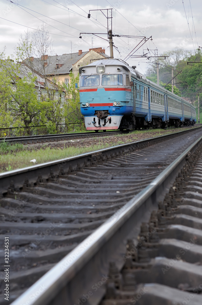 Naklejka premium train