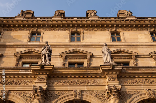 Facade of the Louvre, Paris